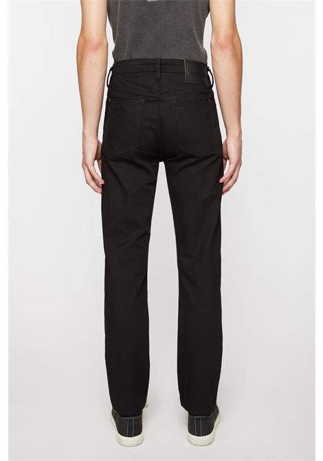 jeans slim river uomo nero in denim di cotone ACNE STUDIOS | B00175AJB